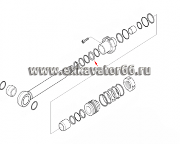 Y200-080011 Манжета штока (SEAL-ROD) - exkavator66.ru - Екатеринбург